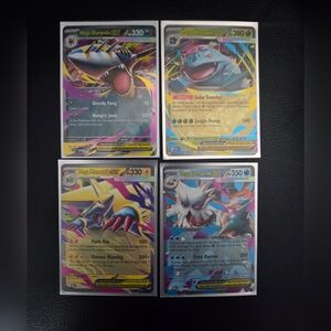 Pokemon Set of 4 EX Trading Cards